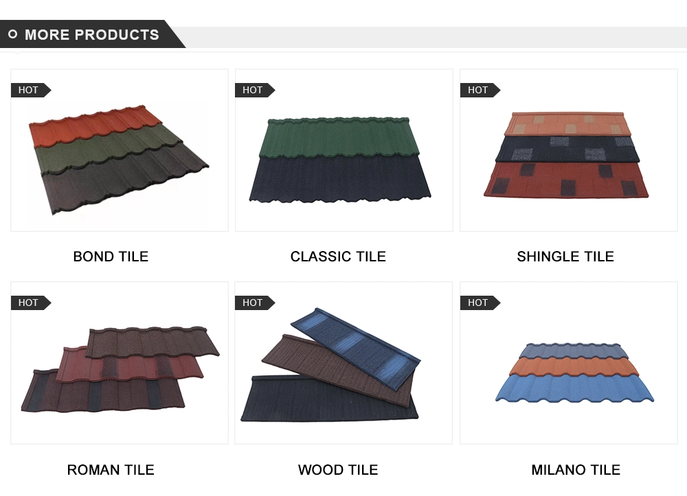 Hot Sale Low Price Stone Coated Roof Tile, Colored Stone Roof Tile Asphalt Shingles