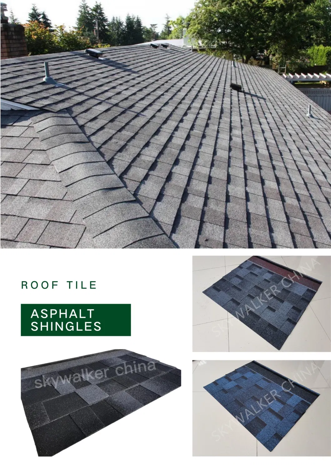 Good Quality Asphalt Roofing Shingles Architectural Shingles
